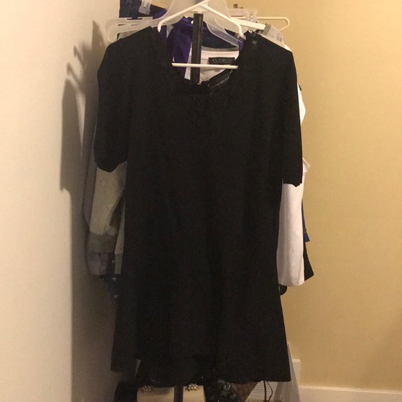 Lane Bryant Tops - Lane Bryant Lace peplum top